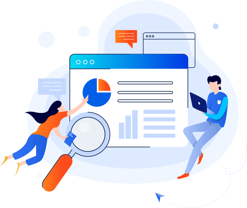girl and boy studing how to launch a company