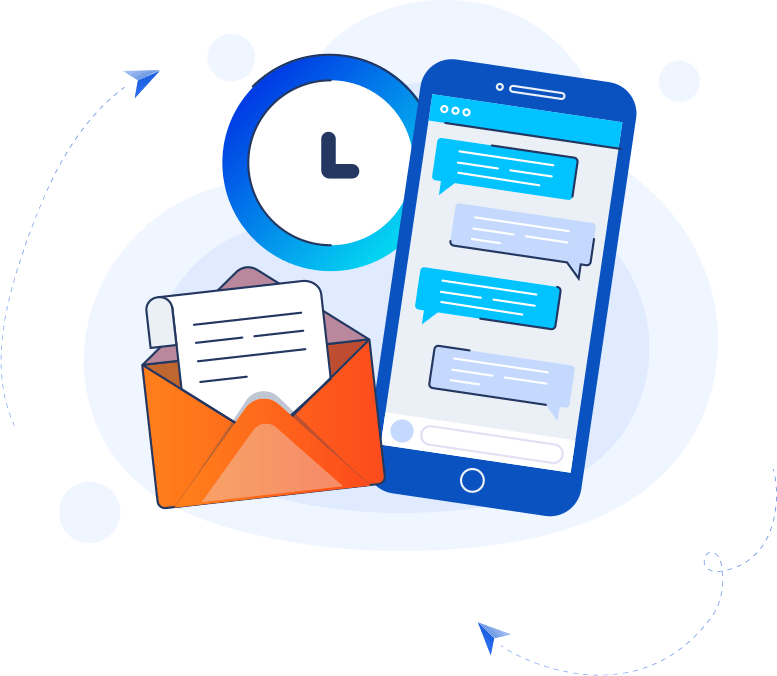 email and messages